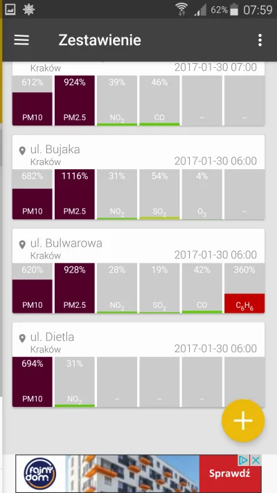 s0k1 - A jak tam u Was? Urus? Zmalau? 
#krakow #smog 
P. S. Ok 7 rano jadąc koło Bona...