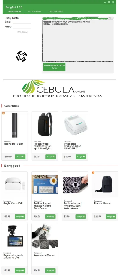 cebula_online - Mirki z #cebulaonline

wieczorne promocje z #gearbest

LINK - Ple...