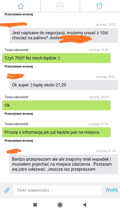 yeloneck - No, brzmi wiarygodnie. #olx zawsze w formie. Zamiast napisać, że się rozmy...