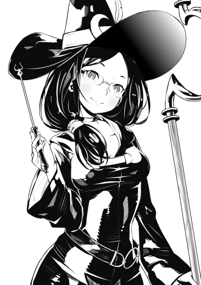 Sentox - #randomanimeshit #littlewitchacademia #professorursula #meganekko #monochrom...