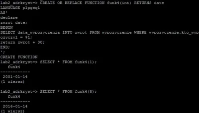 Nutaharion - Mirki, potrzebuje drobnej pomocy w PostgreSQL.

Mam funkcję jak na obr...