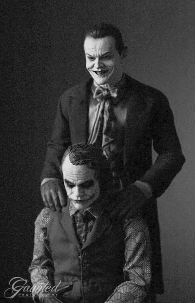 Pshemeck - Dwa Jokery jedno zdjęcie. Fotoszopek ale fajny.

#batman #jacknicholson #h...