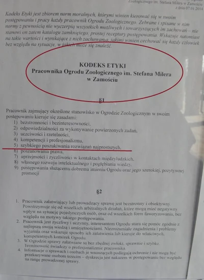 sportpomnikow - Kumpel zabrał dzieci do ZOO w Zamościu. A że jest prawnikiem, to z za...