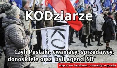 c.....p - Trzeba "wyrzucić" i rozwiązać KOD