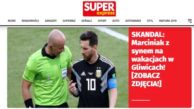 matixrr - Jak podaje Super Express: Marciniak z synem był kiedyś w Gliwicach na wakac...