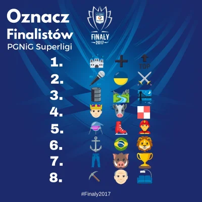 PGNiG_Superliga - Któryś z Mirków jest w stanie rozwiązać emoji-quiz? (✌ ﾟ ∀ ﾟ)☞
#pg...