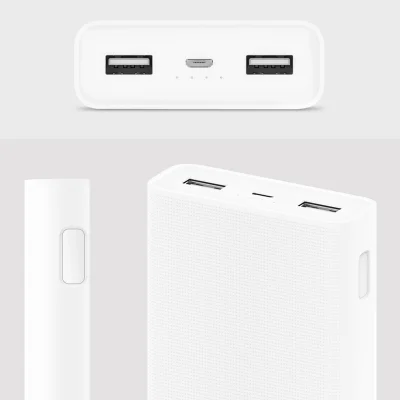 konto_zielonki - Allegro - Powerbank Xiaomi 2C 20000mAh QC 3.0 PLM06ZM 2XUSB, GW24 za...