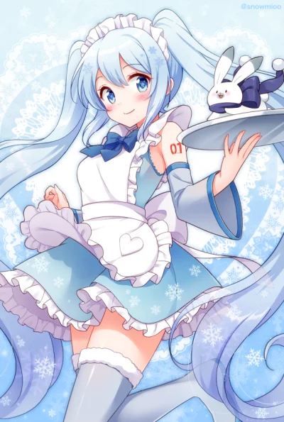 l.....f - #randomanimeshit #vocaloid #hatsunemiku #usagi #maid #anime #pixiv #
@Kart...