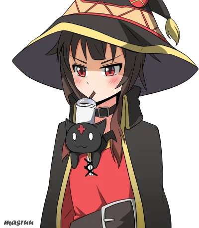 Kamil85R - #konosuba #anime #randomanimeshit 
#megumin #chomusuke

Tak też można( ...