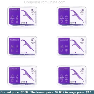 n____S - Xiaomi SOOCAS Dental Floss 300x Six Boxes - Banggood 
Cena: $7.88 (30,50 zł...