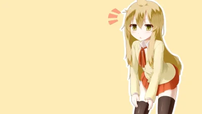 Azur88 - #randomanimeshit #minamike #blonde #longhair #zakolanowkianime #yelloweyes