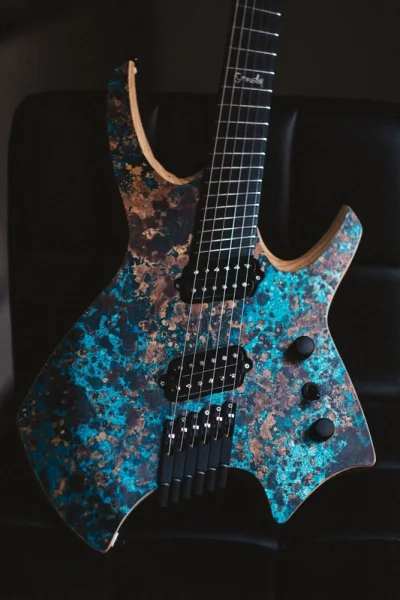 fetozaur - Ormsby GTR Goliath 6 Blue Copper
#gitara #gitaraelektryczna #guitarporn #...
