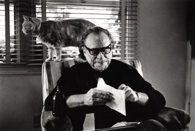N.....i - Bukowski o kotach:

Fajnie mieć gromadę kotów. Jeśli czujesz się źle, po p...