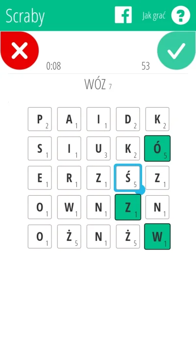 Pan_wons - Chyba znalazłem jakiś brak w słowniku. Fajnie by było jakby gra weryfikowa...