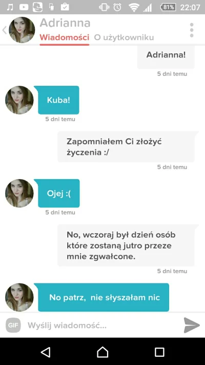 El_Duderino - @Userneet: Kiedyś był tutaj taki typ na tagu #tindersanremu: