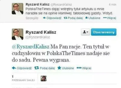 iosnin - A tak Ryszard Kalisz prowadzi dialog wewnętrzny. Był tak zatroskany o Polskę...