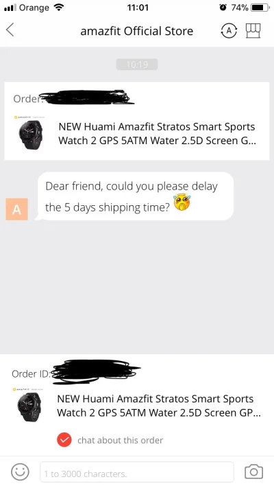 Mulek05 - 28 marca zamówiłem na aliexpress amazfit 2, do dziś jeszcze mi go nie wysła...