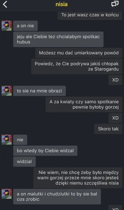 behawioryzm - Tutaj propozycja spotkania i pisanie o swoim chłopaku jako tym malutkim...