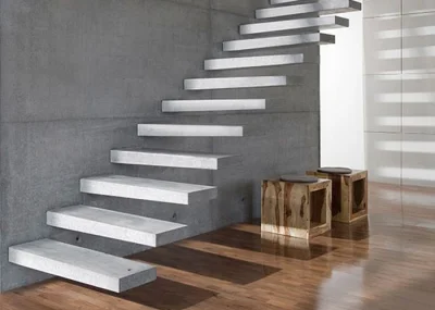eloar - Czy ktoś robił u siebie schody ażurowe betonowe podparte tylko z jednej stron...