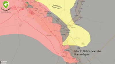 DowolnyNick - Deir ez-Zor.
Mapa postępów SDF, dodatkowo pojawiają się informacje, że...