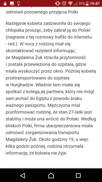 stopmanipulacji1111 - Maciej S. miał poinformować,że stan Polki jest stabilny i może ...