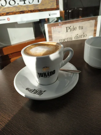 putamala - #dziendobry #kawa #kawazmlekiem #hiszpania