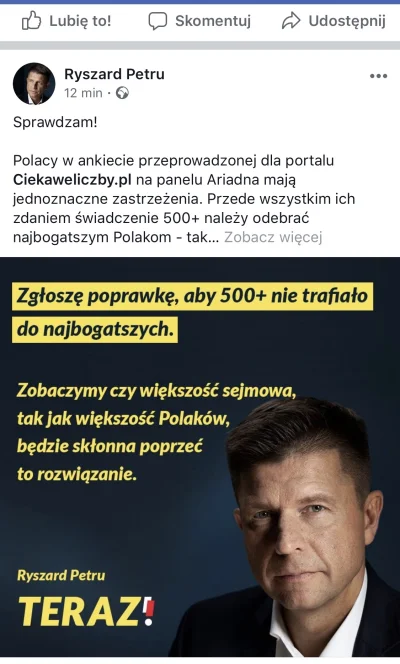 pejczi - Rysiu Petru popłynął jeszcze mocniej, niż kiedykolwiek xD Tak oto, moi szano...