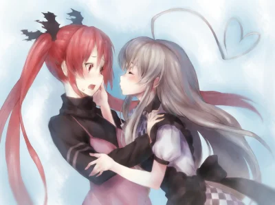 kedzior1916 - #randomanimeshit #haiyorenyarukosan #cthuko #nyarlathotep #yuri