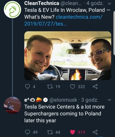 Spider1919 - Elon na Twitterze: jeszcze w tym roku nowe centra serwisowe i dużo więce...