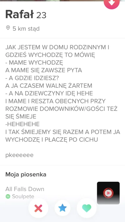 ladygosienka - Dobra Mirku śmieszku, czas się ujawnić! #pkeeee #tinder #heheszki