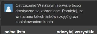 mati1990 - nie wiem co macie do moderacji, mogli dać bana a skończyło się na ostrzeże...