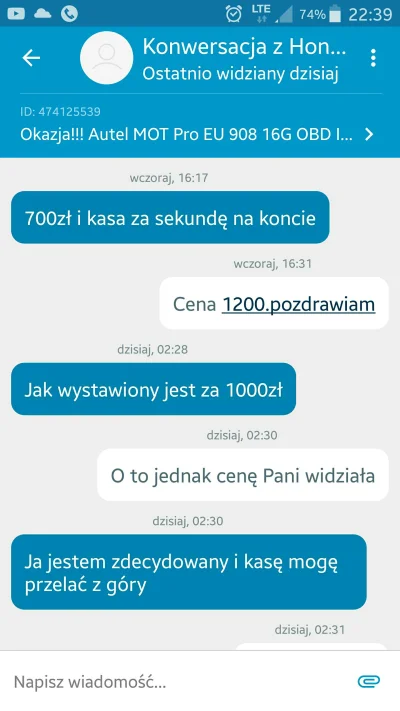 piotrwsc - Dobrze to robie ? :D Reszta w komentarzach. #olx #heheszki #humorobrazkowy...