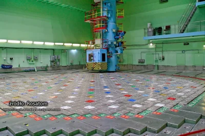 markedone - Górna płyta reaktora typu RBMK, pierwszy blok Smoleńskiej elektrowni jądr...