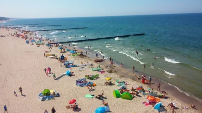 kopszmercen - Patrzcie, piękna pogoda, ciepła woda, szeroka plaża, hektary wolnej pow...