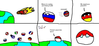 B.....8 - Czekam na ten moment, kiedy w końcu polandball zrobi komiks o tym jak Polan...