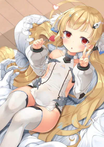 bakayarou - #randomanimeshit #azurlane #eldridge #zakolanowkianime #pantsu #loli #ani...