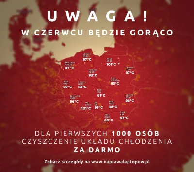 naprawalaptopow - Widzieliście prognozę pogody na czerwiec? Szykują się niezłe upały,...