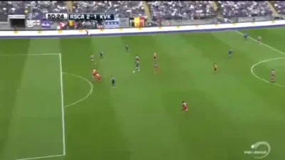 b.....g - Łukasz Teodorczyk na 2:1 w meczu Anderlecht - KV Kortrijk (końcowy wynik 5:...