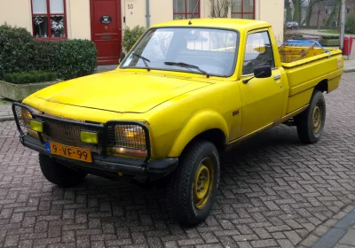 Z.....u - Peugeot 504 Pickup 1986 r.

#motoryzacja #samochody #peugeot