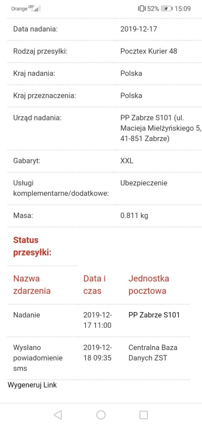 Esiia - #pocztapolska #poczta #tracking @PocztaPolskaSA
No super...