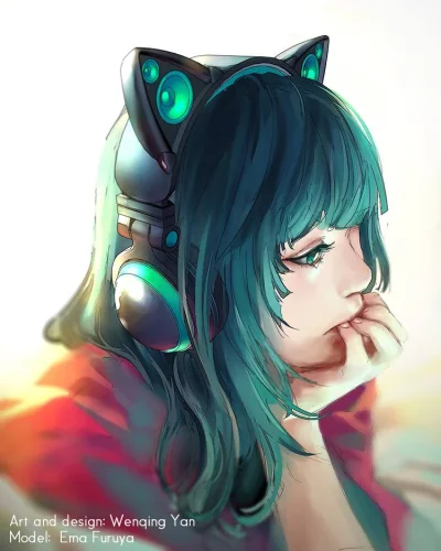 mar0uk - #randomanimeshit #nekomimi ;) #headphones :3
Źródło
#deviantart #yuumei