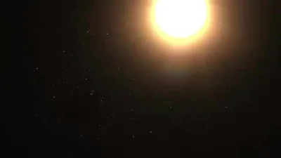 enforcer - Wizualizacja od NASA przedstawiająca pochłanianie gwiazdy przez czarną dzi...
