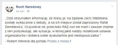 oligarcha - Bardzo dobrze. V-kolumna powoli zostaje neutralizowana. Podziwiam Winnick...