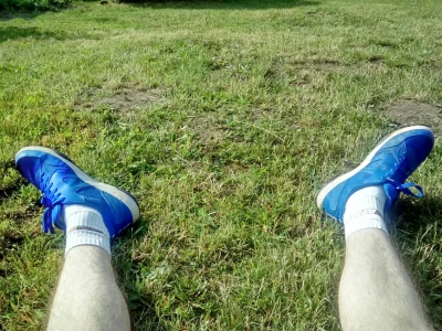 Bartek2016 - Siedzę sobie na podwórku na trawie jest fajnie 
#uszanowanko
#slonce