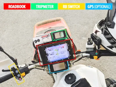 fidelxxx - Podobne systemy nawigacyjne używane są od lat w rajdach motocyklowych.