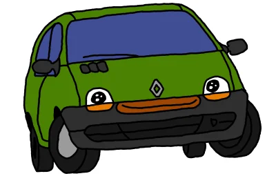 Iskaryota - @rudolf-menshen: Jedyny prawilny samochód dla Anona: Renault Twingo I