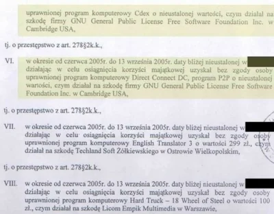 zwirz - @Cyb_pl: Skoro potrafiła prokuratura ścigać za używanie programów na licencji...