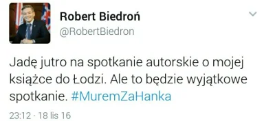 falszywyprostypasek - @hannazdanowska Skoro otrzymała Pani wsparcie od Biedronia, prz...