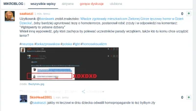 bioslawek - UWAGA tęczowi już zaczynąją manipulować. Kilka cytatów:

https://www.wy...