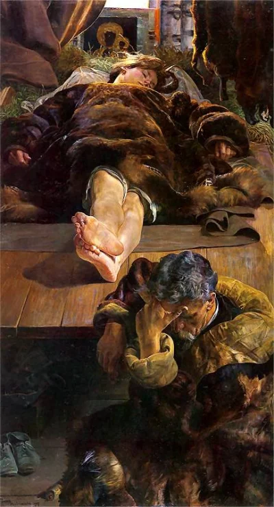 scruffy-duffy - Jacek Malczewski

#sztuka #art #malarstwo #malarstwopolskie 

#sc...